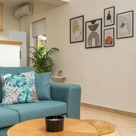 Cozy Artistic Nest 1Br Apt Near Metro & Acropolis Athen Exterior foto